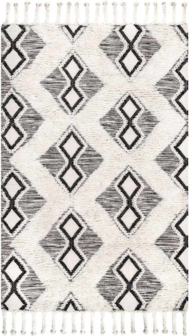 Nuloom Yara Helix Nya3590A Gray Rug.