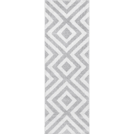 Nuloom Zadie Nza3191D Light Gray Rug.