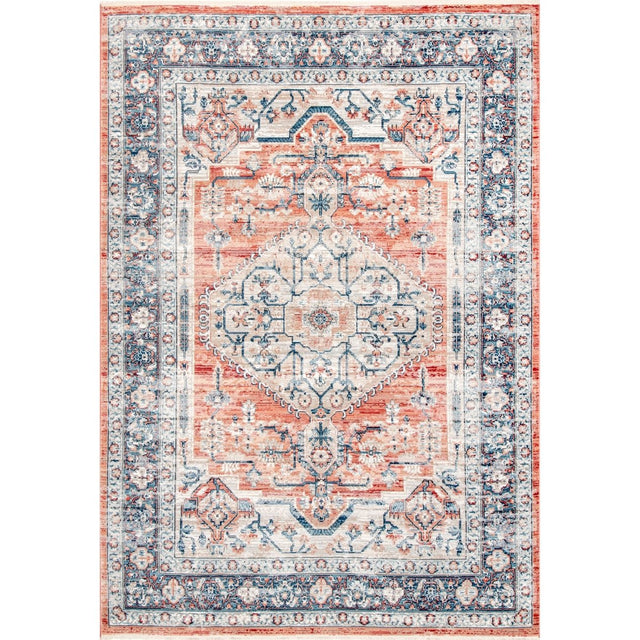 Nuloom Zara Nza2379A Orange Rug.