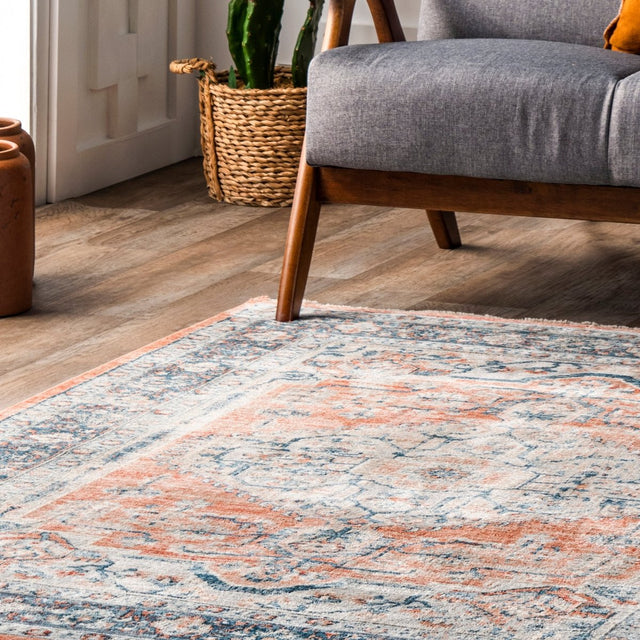 Nuloom Zara Nza2379A Orange Rug.