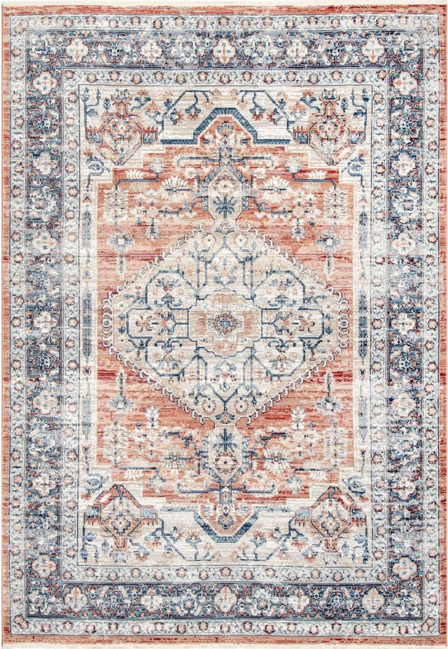 Nuloom Zara Nza2379A Orange Rug.