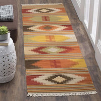 Safavieh Navajo Kilim Nvk177A Red / Multi Rugs