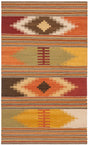 Safavieh Navajo Kilim Nvk177A Red / Multi Rugs.
