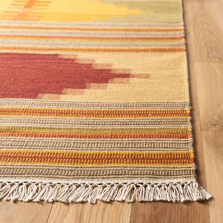 Safavieh Navajo Kilim Nvk177A Red / Multi Rugs.