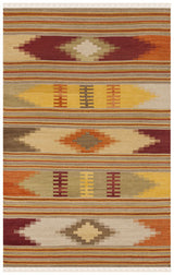 Safavieh Navajo Kilim Nvk177A Red / Multi Rugs.