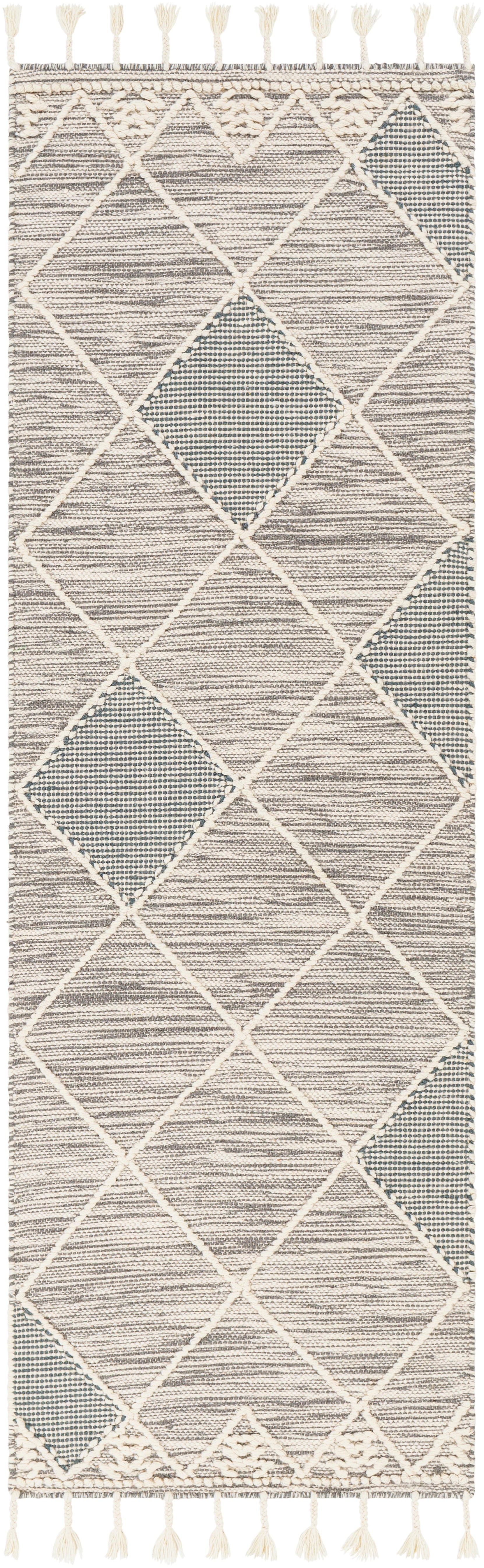 Surya Norwood Nwd-2307 Charcoal, Cream, Gray Area Rug