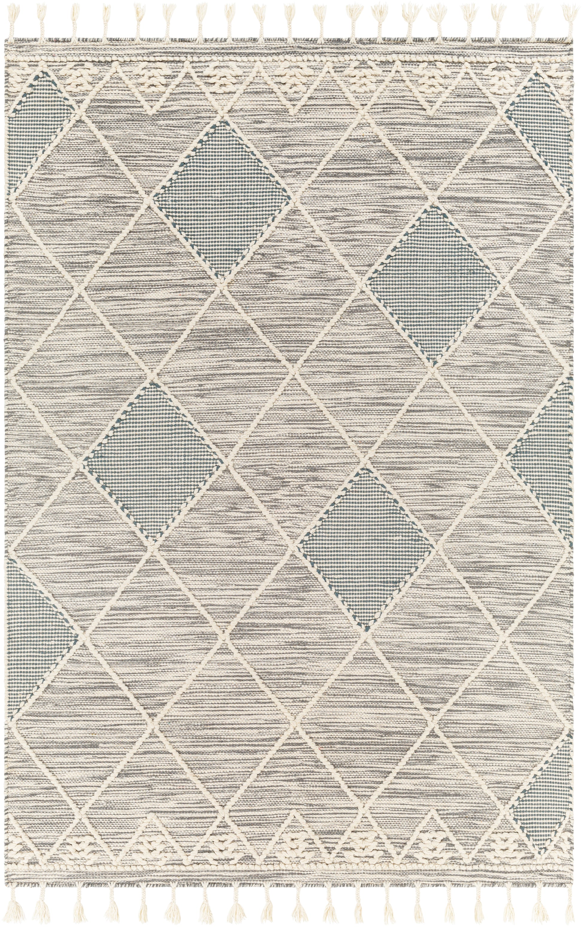 Surya Norwood Nwd-2307 Charcoal, Cream, Gray Area Rug