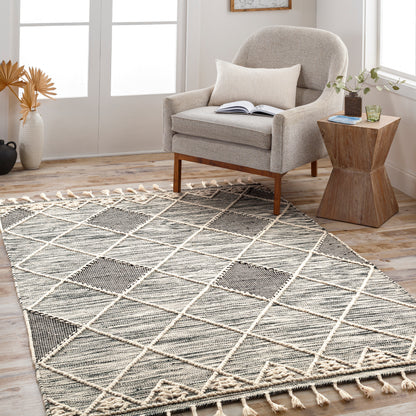 Surya Norwood Nwd-2308 Black, Cream Area Rug