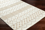 Surya New Delhi Nwh-2300 Light Silver, Light Grey, Ash Rug.