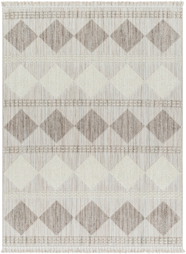 Surya New Delhi Nwh-2301 Light Grey, Sterling Grey, Metallic - Silver, Pewter Rug.