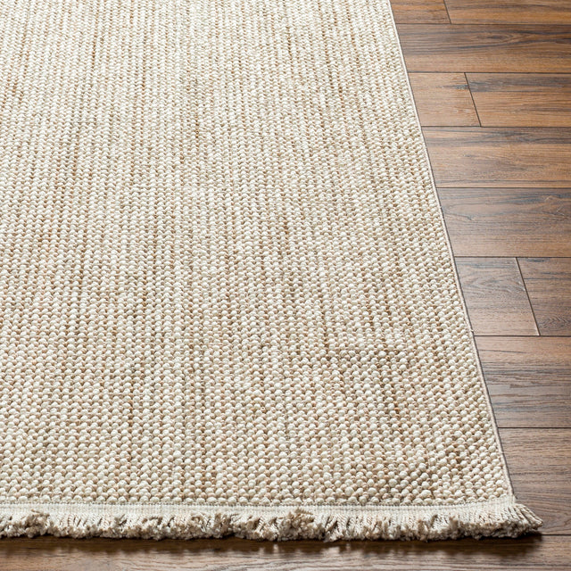 Surya New Delhi Nwh-2302 Pearl, Ash, Light Grey, Beige Rug.