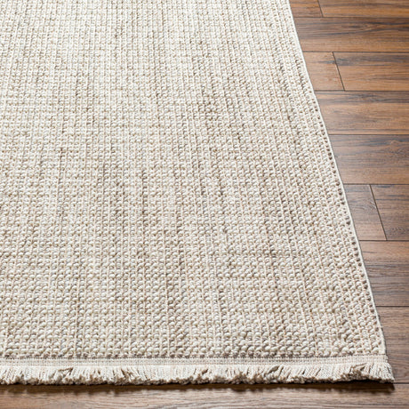 Surya New Delhi Nwh-2303 Ash, Light Grey, Sterling Grey, Metallic - Silver Rug.