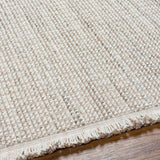 Surya New Delhi Nwh-2303 Ash, Light Grey, Sterling Grey, Metallic - Silver Rug.