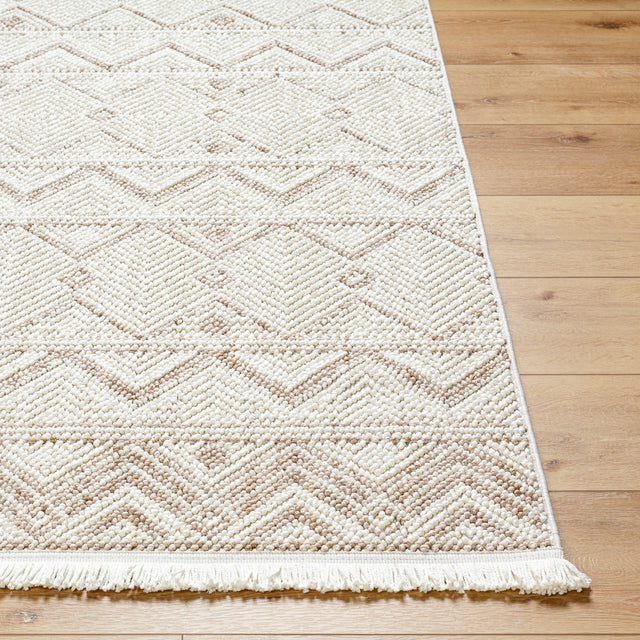 Surya New Delhi Nwh-2305 Light Silver, Light Grey, Off-White, Pale Slate Rug.