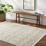Surya New Delhi Nwh-2305 Light Silver, Light Grey, Off-White, Pale Slate Rug.