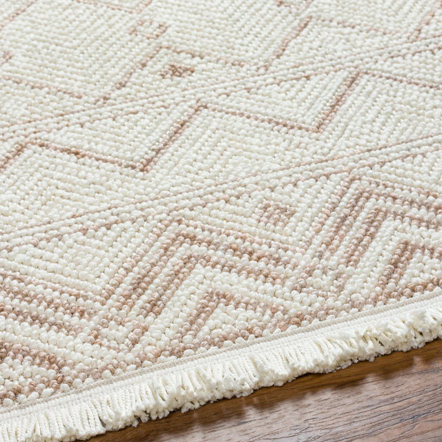 Surya New Delhi Nwh-2305 Light Silver, Light Grey, Off-White, Pale Slate Rug.