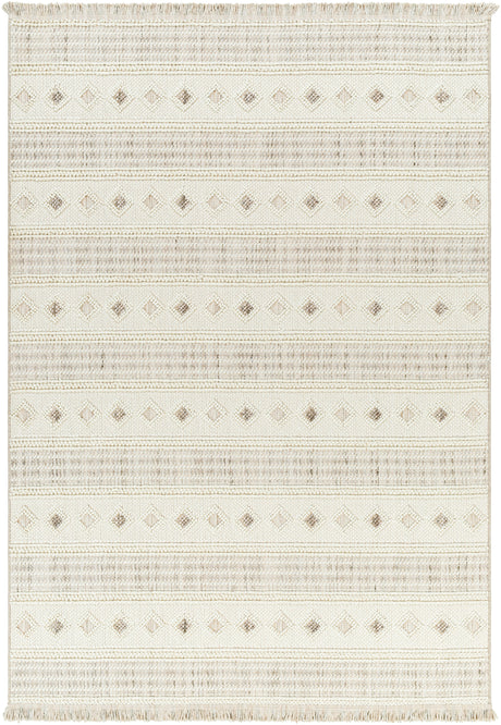 Surya New Delhi Nwh-2306 Pearl, Light Grey, Off-White, Ash Rug.