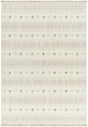 Surya New Delhi Nwh-2306 Pearl, Light Grey, Off-White, Ash Rug.