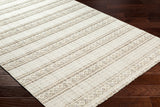 Surya New Delhi Nwh-2307 Light Silver, Light Grey, Pale Slate Rug.