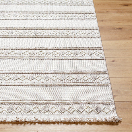 Surya New Delhi Nwh-2307 Light Silver, Light Grey, Pale Slate Rug.