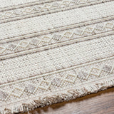 Surya New Delhi Nwh-2307 Light Silver, Light Grey, Pale Slate Rug.