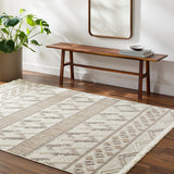 Surya New Delhi Nwh-2309 Light Grey, Ash, Sterling Grey Rug.