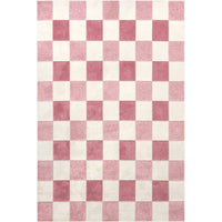 Nuloom Aubrey Checkered Kids Grsp06A Pink Area Rug