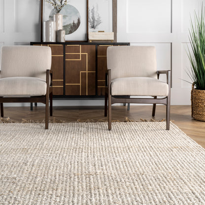 Nuloom Benavides Clal01A Off White Area Rug