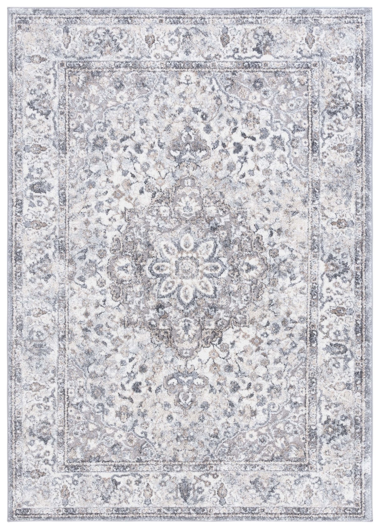 Safavieh Opal Oal460F Grey/Ivory Rug.