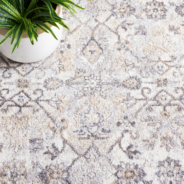 Safavieh Opal Oal462F Grey/Beige Rug.