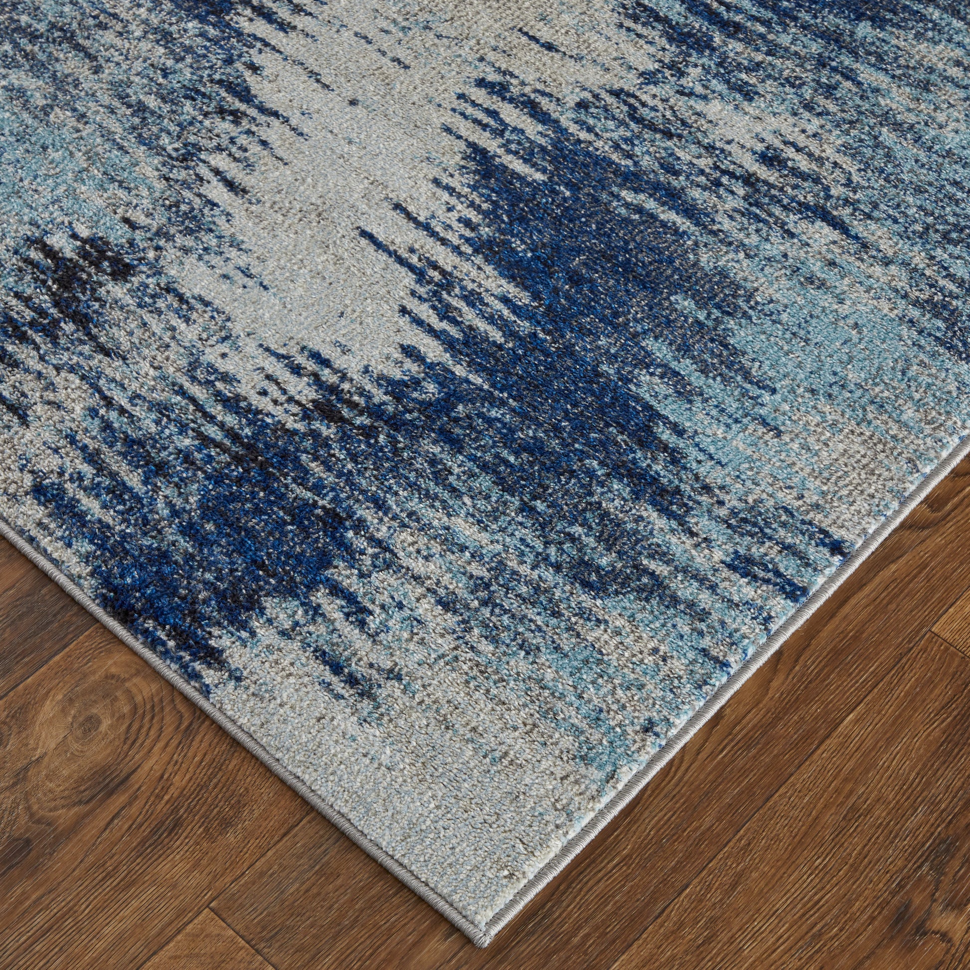 Feizy Edgemont Edg39Itf Blue/Ivory Area Rug