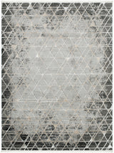 Surya Obsession Obn-2301 Charcoal, Black, Cream, Brown, Light Brown, Light Gray Rug.