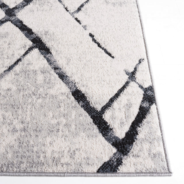 Safavieh Odyssey Ody810F Grey/Black Rug.