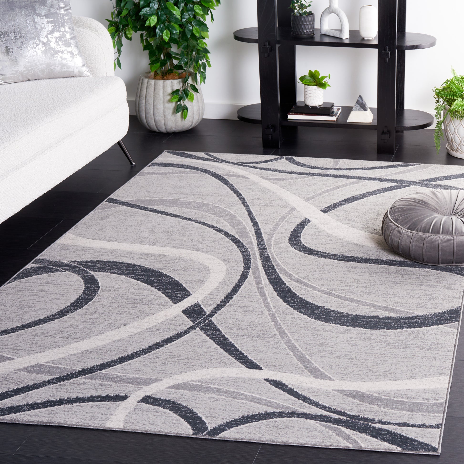 Safavieh Odyssey Ody812F Grey/Ivory Area Rug