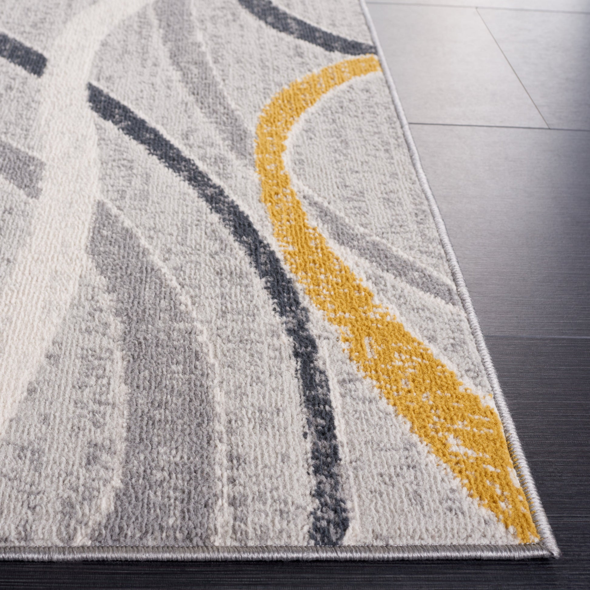 Safavieh Odyssey Ody812G Grey/Gold Ivory Area Rug