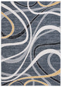 Safavieh Odyssey Ody812Z Black/Grey Gold Rug.