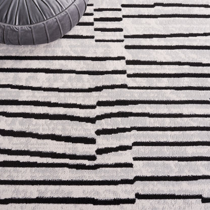 Safavieh Odyssey Ody814F Grey/Black Area Rug