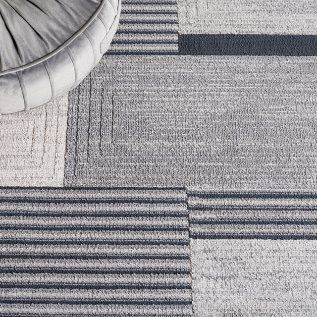 Safavieh Odyssey Ody816F Grey/Black Ivory Rug.