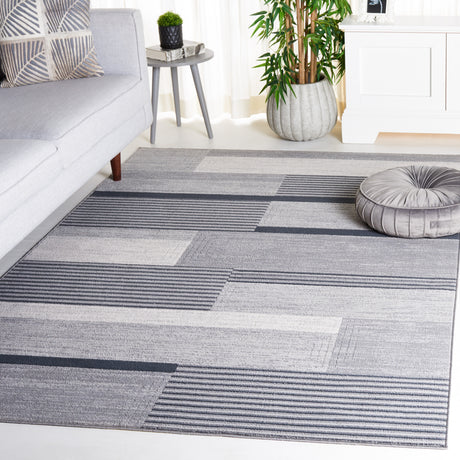 Safavieh Odyssey Ody816F Grey/Black Ivory Rug.