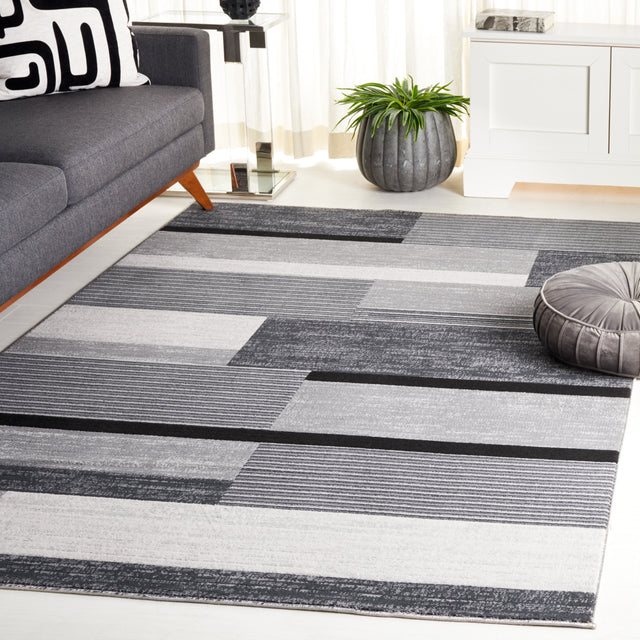 Safavieh Odyssey Ody816G Dark Grey/Black Ivory Rug.