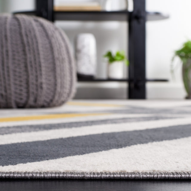 Safavieh Odyssey Ody820F Grey/Gold Black Rug.