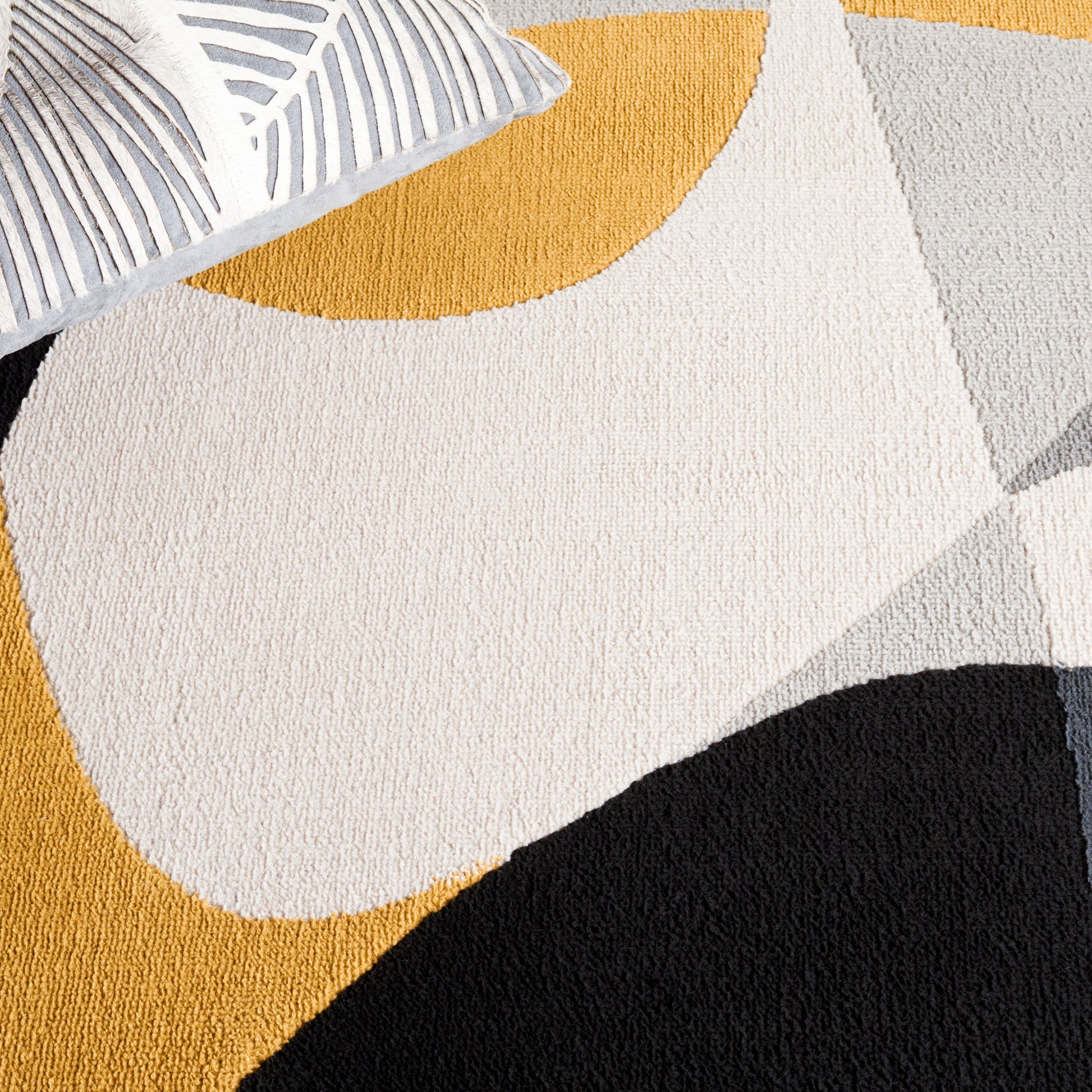 Safavieh Odyssey Ody824G Grey/Gold Black Area Rug