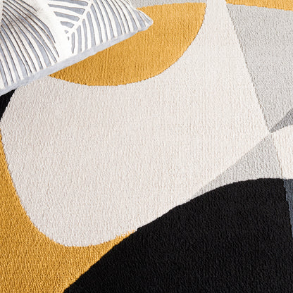 Safavieh Odyssey Ody824G Grey/Gold Black Area Rug