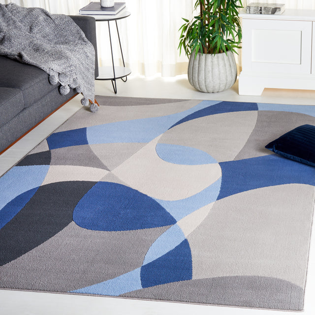 Safavieh Odyssey Ody824H Grey/Blue Navy Rug.