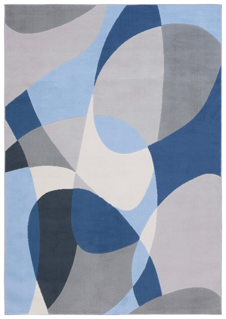 Safavieh Odyssey Ody824H Grey/Blue Navy Rug.