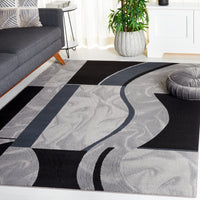 Safavieh Odyssey Ody826A Ivory/Grey Black Area Rug