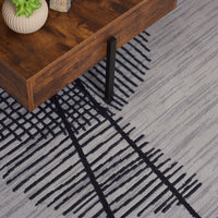 Safavieh Odyssey Ody830F Grey/Black Area Rug