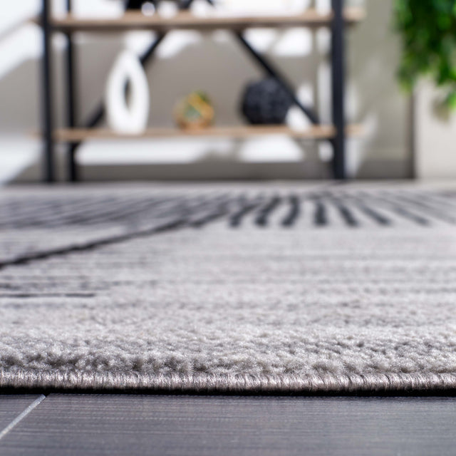 Safavieh Odyssey Ody830F Grey/Black Rug.