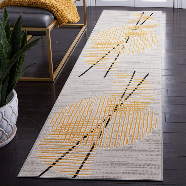 Safavieh Odyssey Ody830G Grey/Gold Rug.