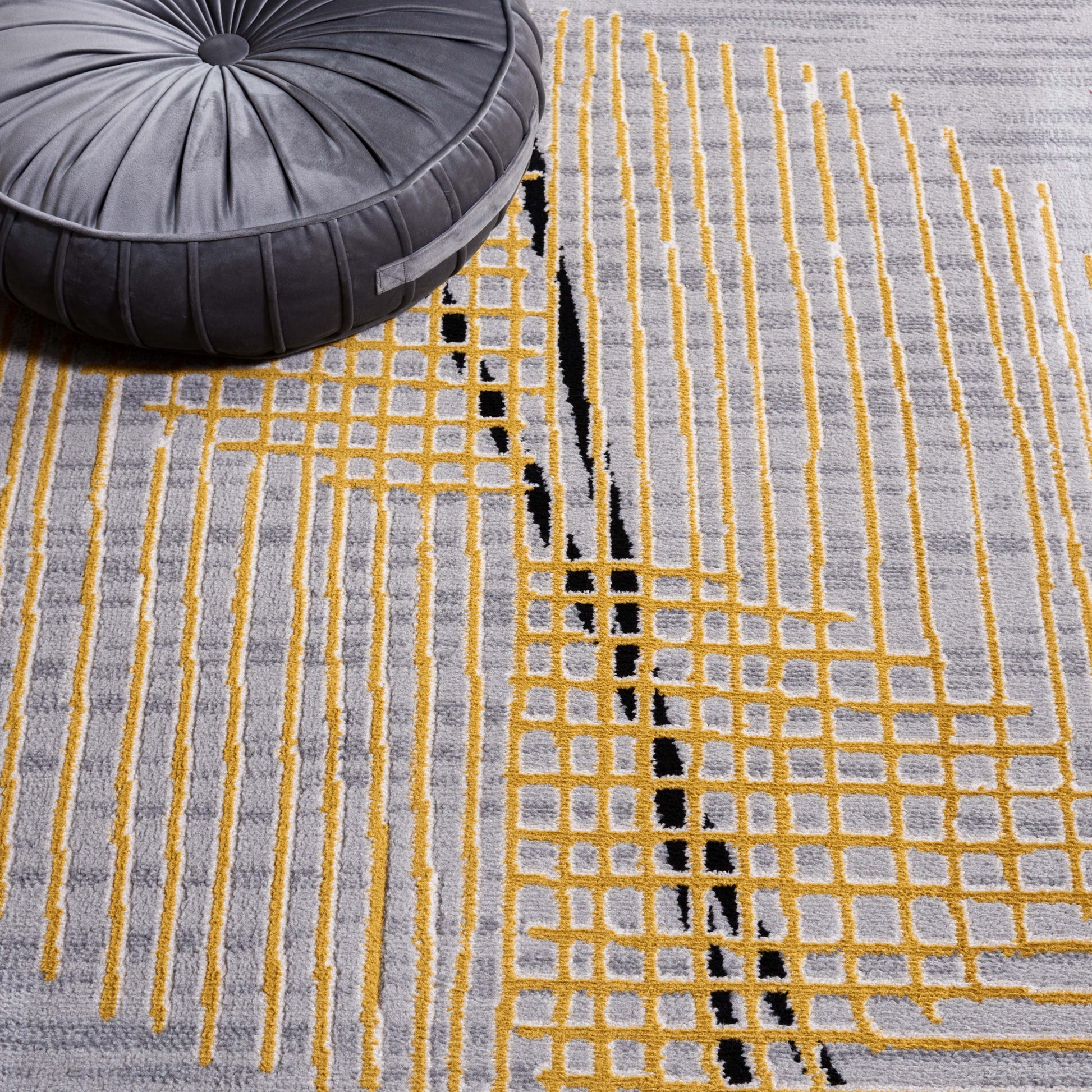 Safavieh Odyssey Ody830G Grey/Gold Area Rug